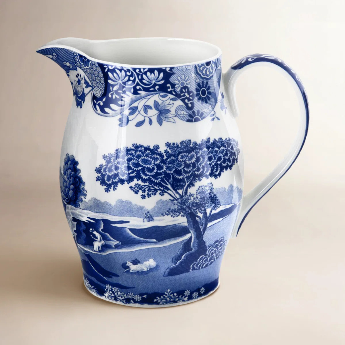 Spode Blue Italian Pitcher 3.5 Pt | Wayfair North America