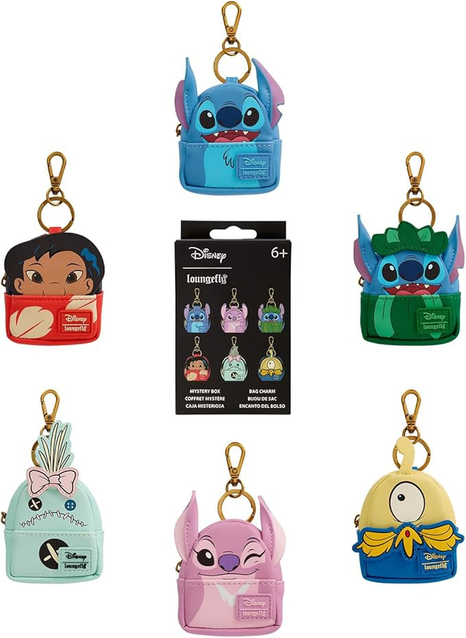 LF Disney Lilo & Stitch Mystery Mini Backpack Keychain Charm | Amazon (US)