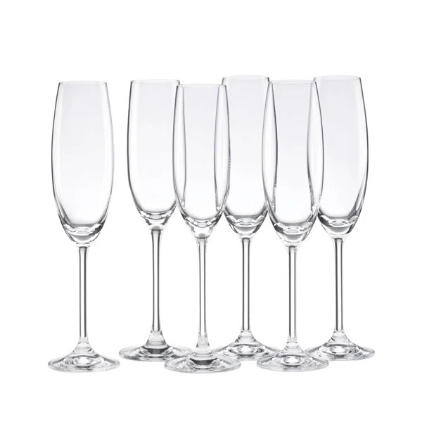 Tuscany Classics 8 oz. Glass Flute | Wayfair North America
