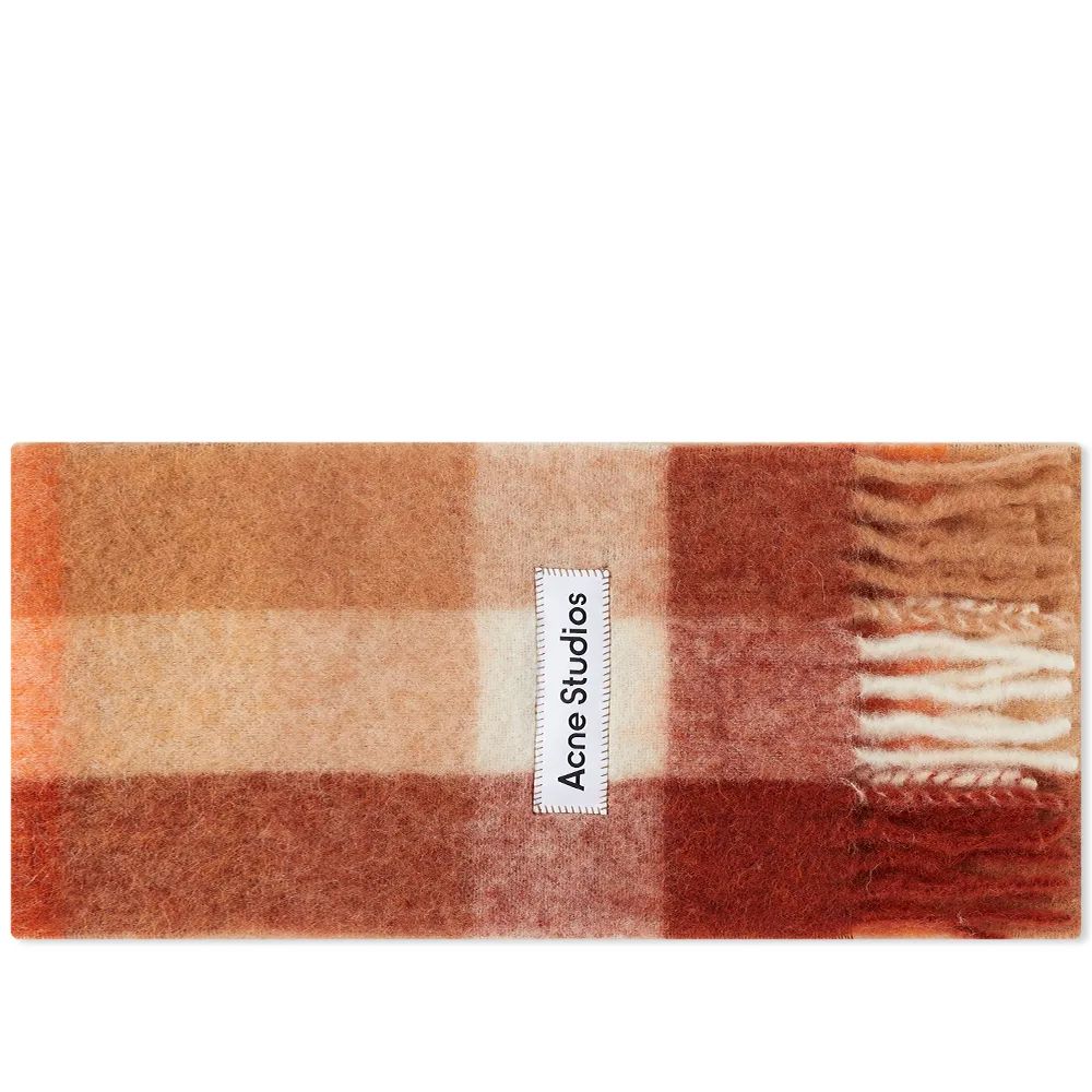 Acne Studios Vally Check Scarf | End Clothing (US & RoW)