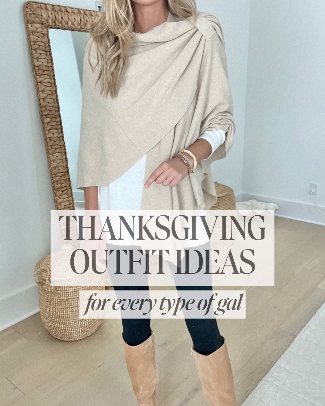 Between the one who likes to dress up for Thanksgiving to the one who likes to be comfy to make room for seconds, these are Thanksgiving outfit ideas for every type of gal!

#LTKHoliday #LTKParties #LTKOver40