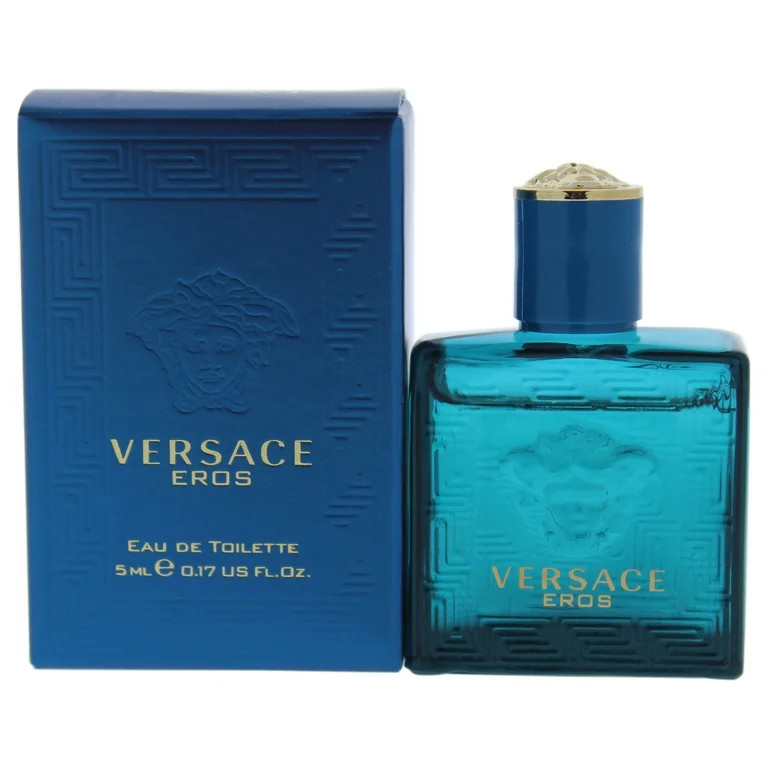 Versace Eros Eau De Toilette, Cologne for Men, 0.17 oz Mini | Walmart (US)