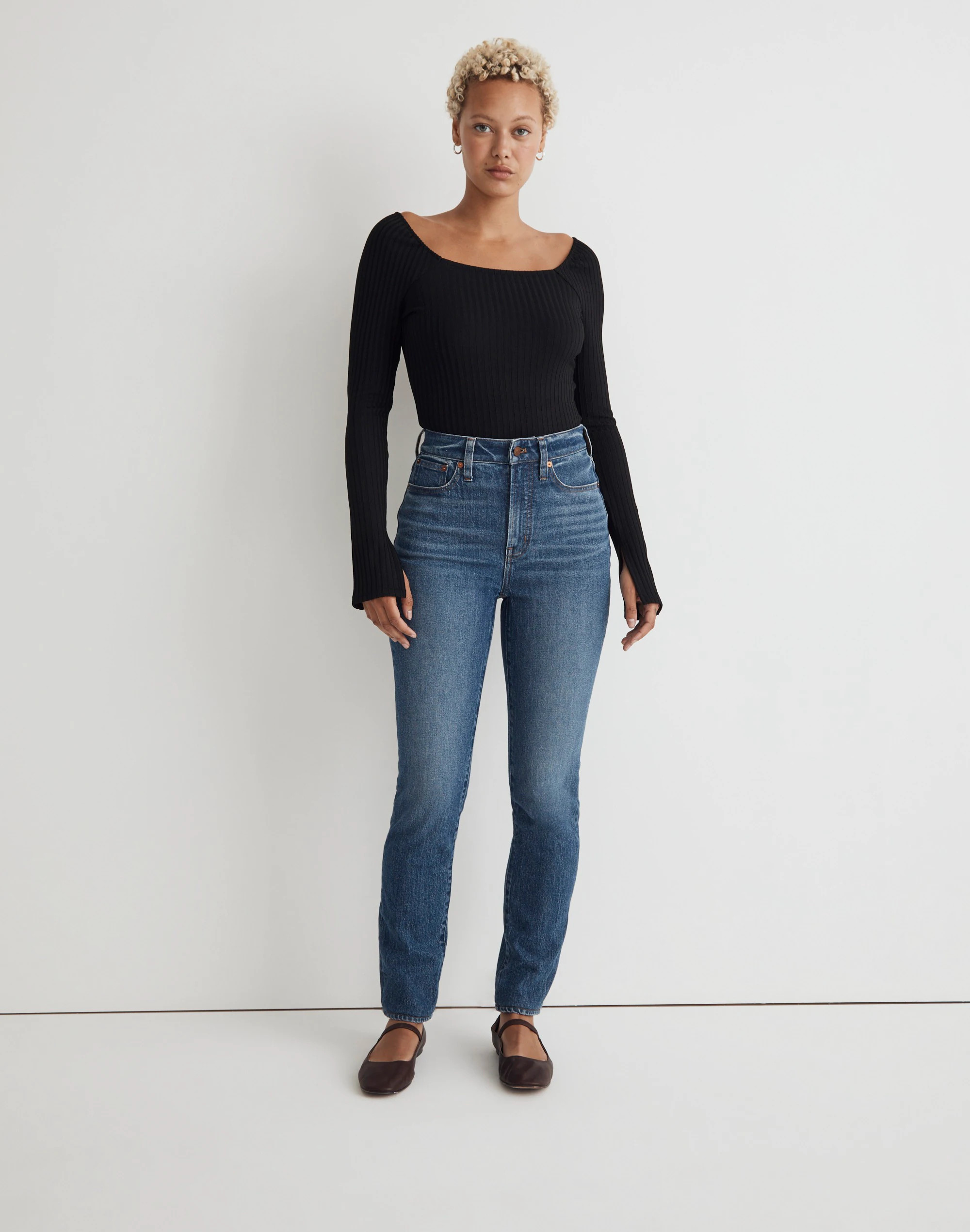 The Petite Curvy Perfect Vintage Jean in Decatur Wash | Madewell