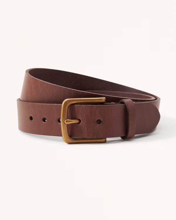 Leather Belt | Abercrombie & Fitch (US)