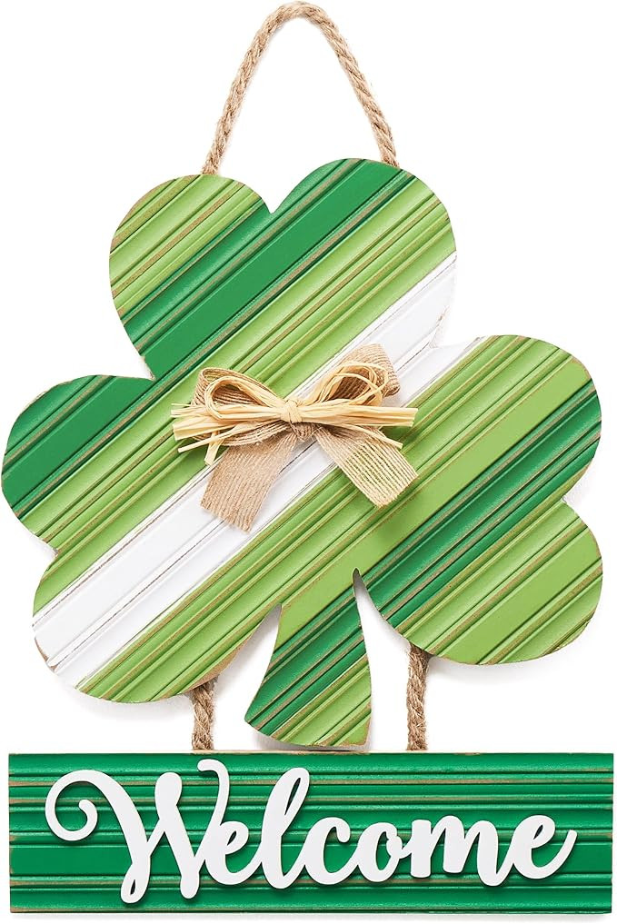 Valery Madelyn St Patrick's Day Decorations for Home, Shamrock Decorations, Spring Wreaths for Fr... | Amazon (US)