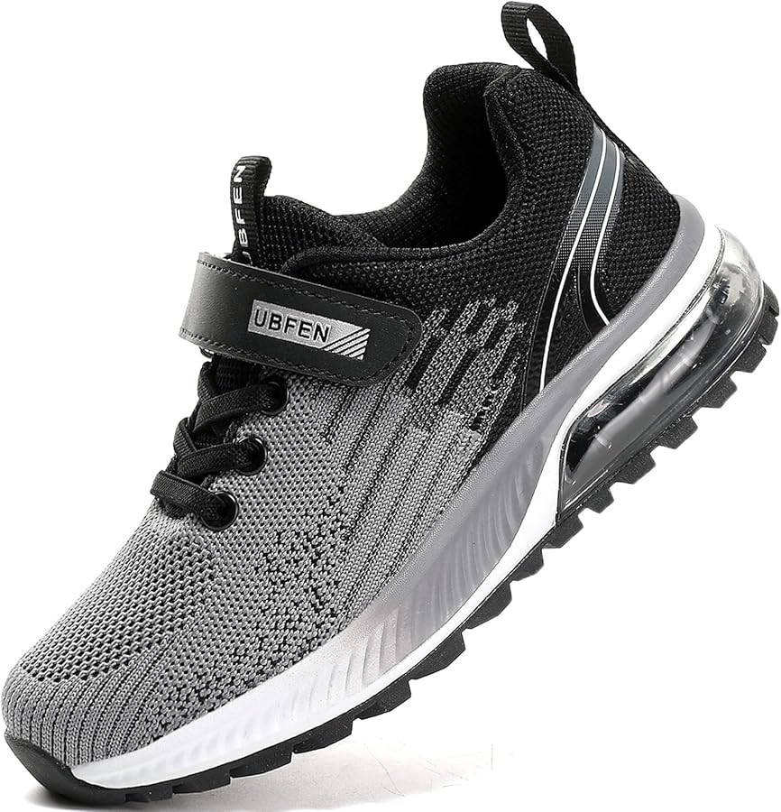 UBFEN Kids Sneakers Boys Girls Tennis Shoes for Running Athletic Walking Gym Sports Lightweight B... | Amazon (US)