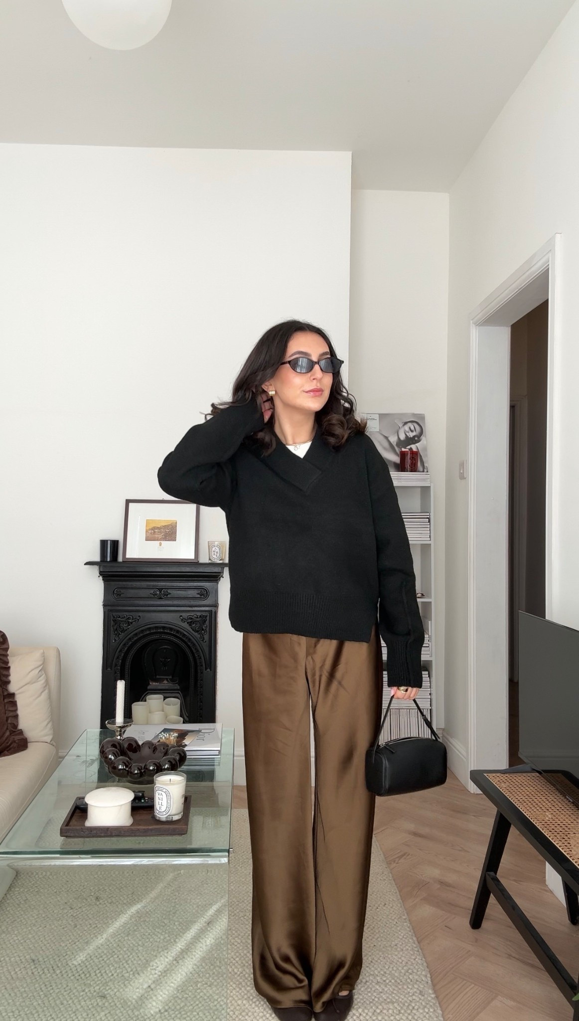 Ootd

black sweater, olive satin trousers, spring outfit 

#LTKspring #LTKUK #LTKPetite