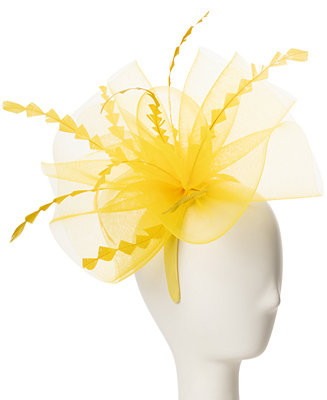Crinoline and Feather Fascinator Hat | Macy's