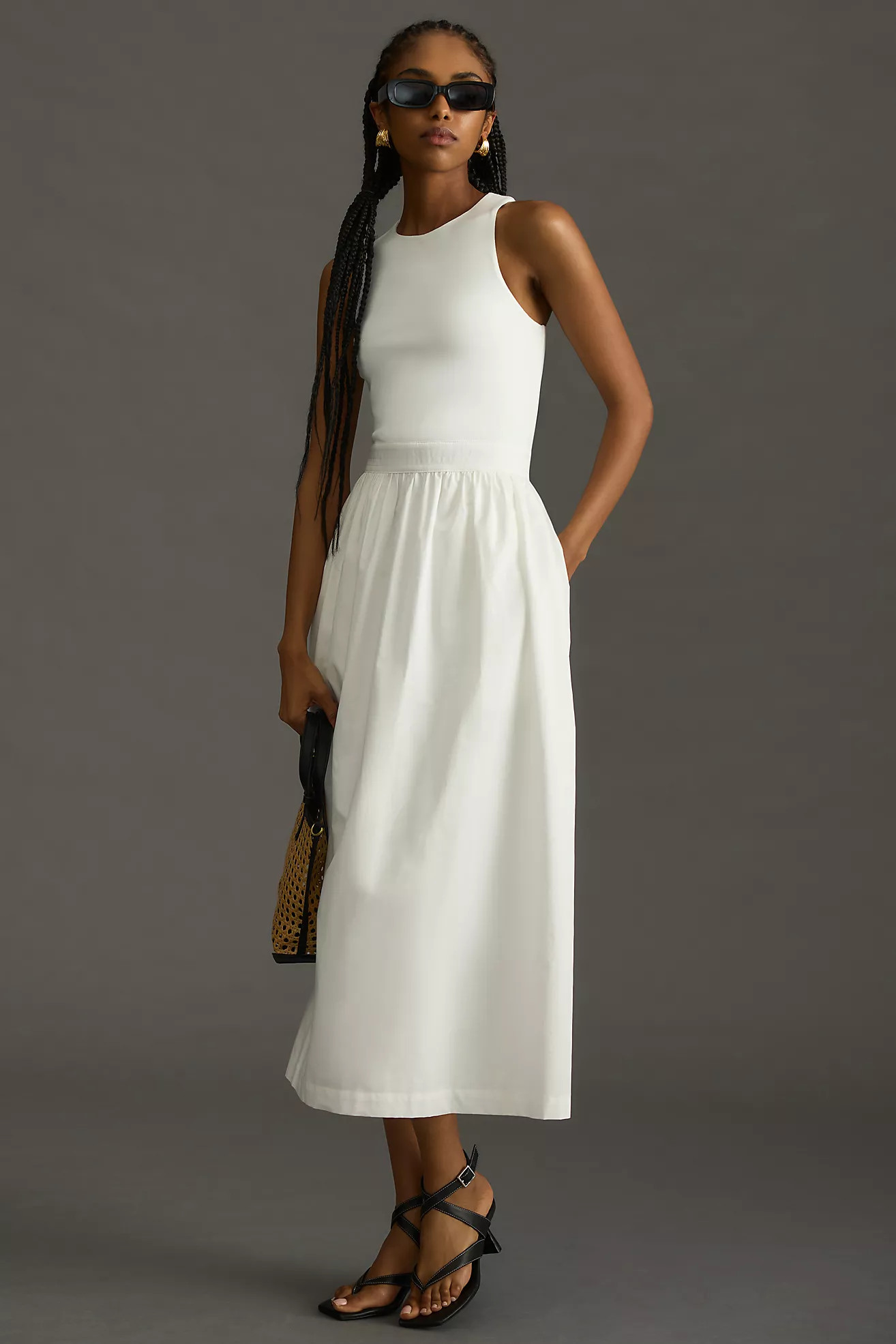 Sophie Rue Sleeveless Midi Dress | Anthropologie (US)