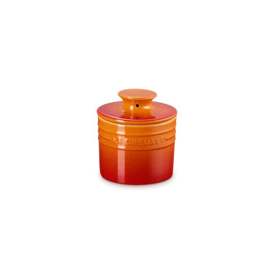 Le Creuset Stoneware Butter Crock, 6 Oz. - Flame | Wayfair North America