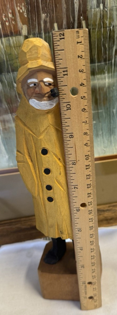 Vintage12\u201d  Nanco Old Salt  Wooden Sea Captain Sailor Figure | eBay | eBay US
