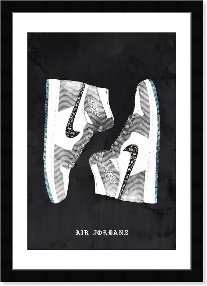 Wynwood Studio Fashion and Glam Modern Basketball Retro Shoes Canvas Wall Art Classic Sneakers II... | Amazon (US)