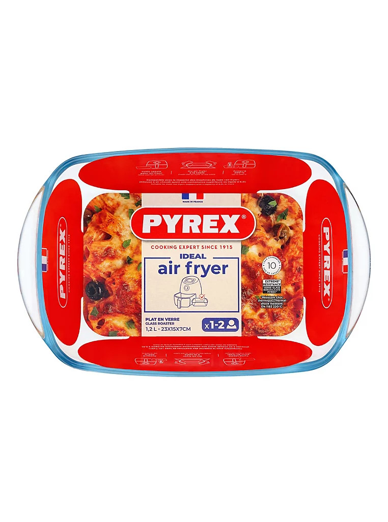 Pyrex Glass Rectangular Roaster 1200ml | George