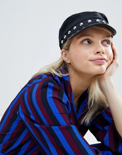 Monki - Casquette style gavroche | ASOS FR