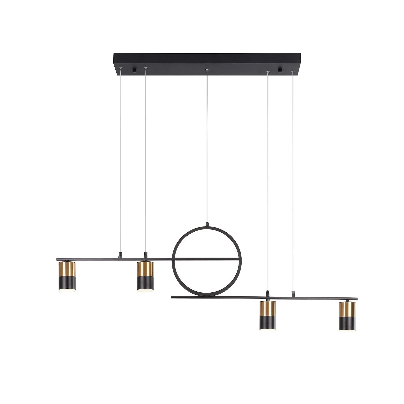 Garwarm Dimmable LED Pendant Lighting, Creative Linear Pendant Light Fixture, Modern LED Chandeli... | Walmart (US)