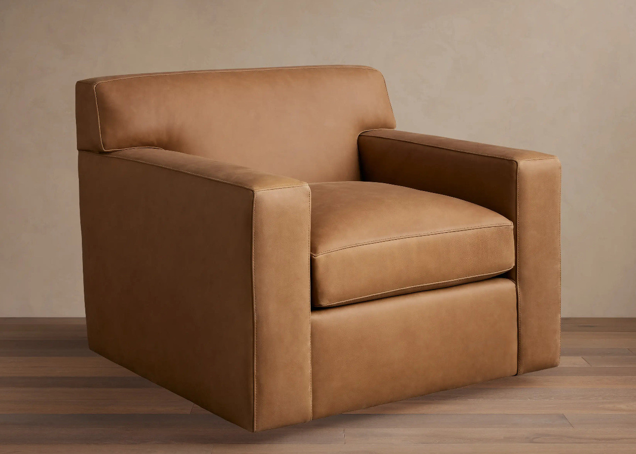 $800 off Bronte Leather Swivel Chair 🤎

Home furniture finds on sale leather lounge seat living room den 

#LTKFallSale #LTKHome #LTKSaleAlert