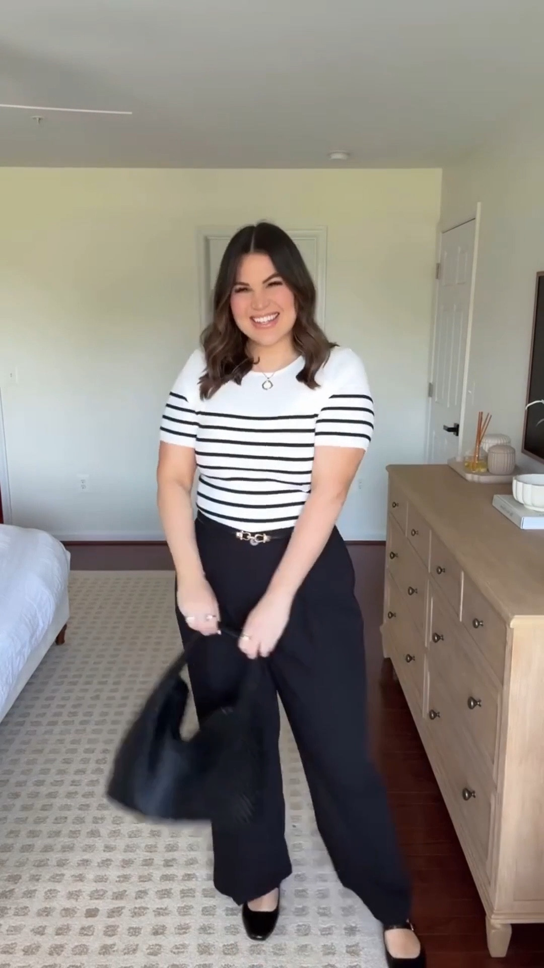 Midsize workwear outfit! 
Tee - xl 
Pants - xl long 
Flats - 9.5
Bra + undies: * use code  KELLYELIZXSPANX to save 

// amazon fashion, midsize fashion, workwear, office style 



#LTKWorkwear #LTKMidsize #LTKootd