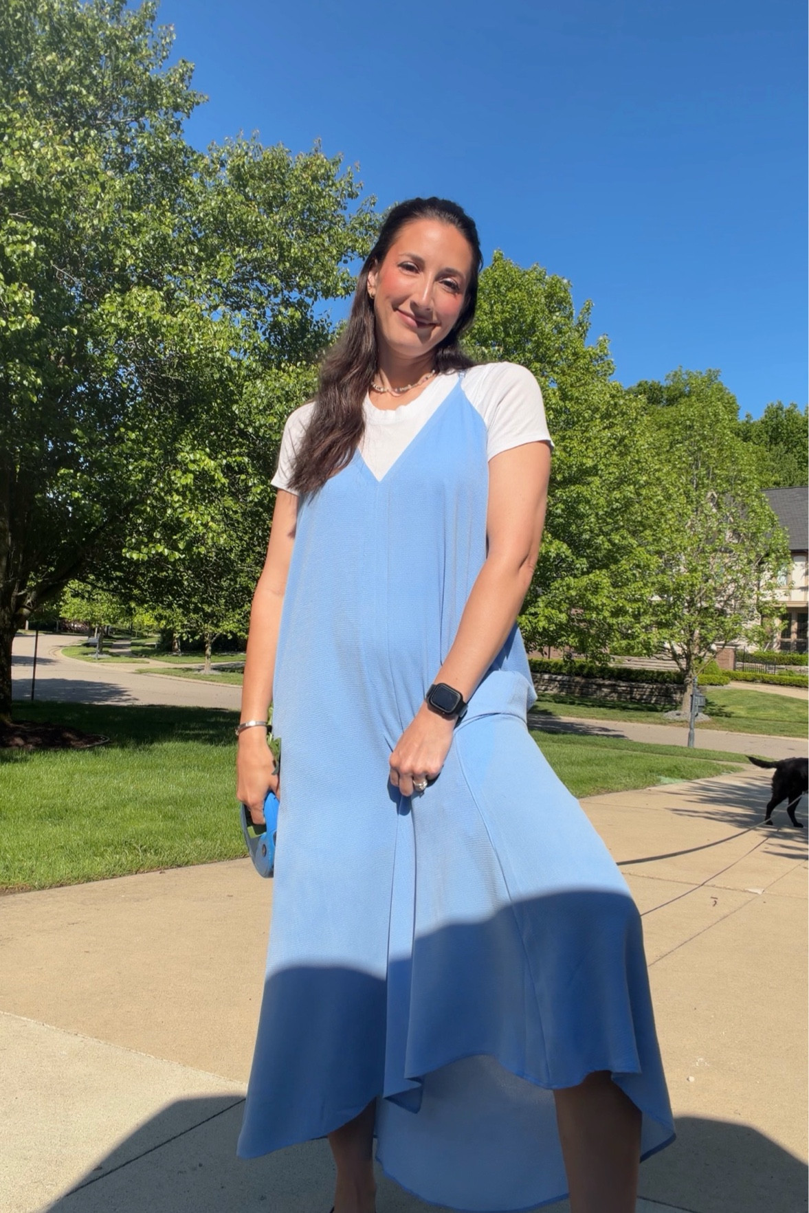 My goal this summer is to wear more dresses and not always opt for tshirt and shorts. Love this blue moment. Dress is forever 21 and not on sale anymore but I’ll link similar options!

#LTKootd #LTKTravel #LTKmomlife
