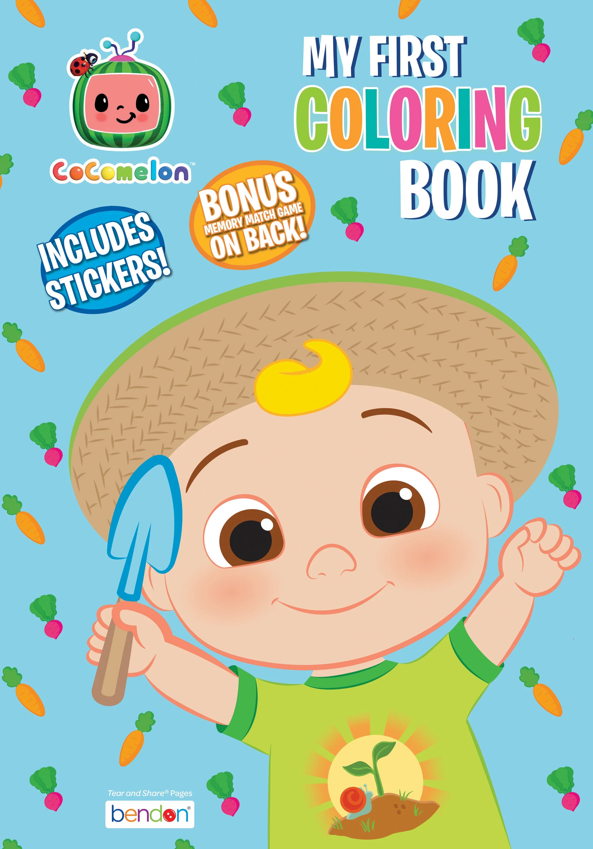 Cocomelon My First Coloring & Activity Book, 24 Pages Paperback | Walmart (US)