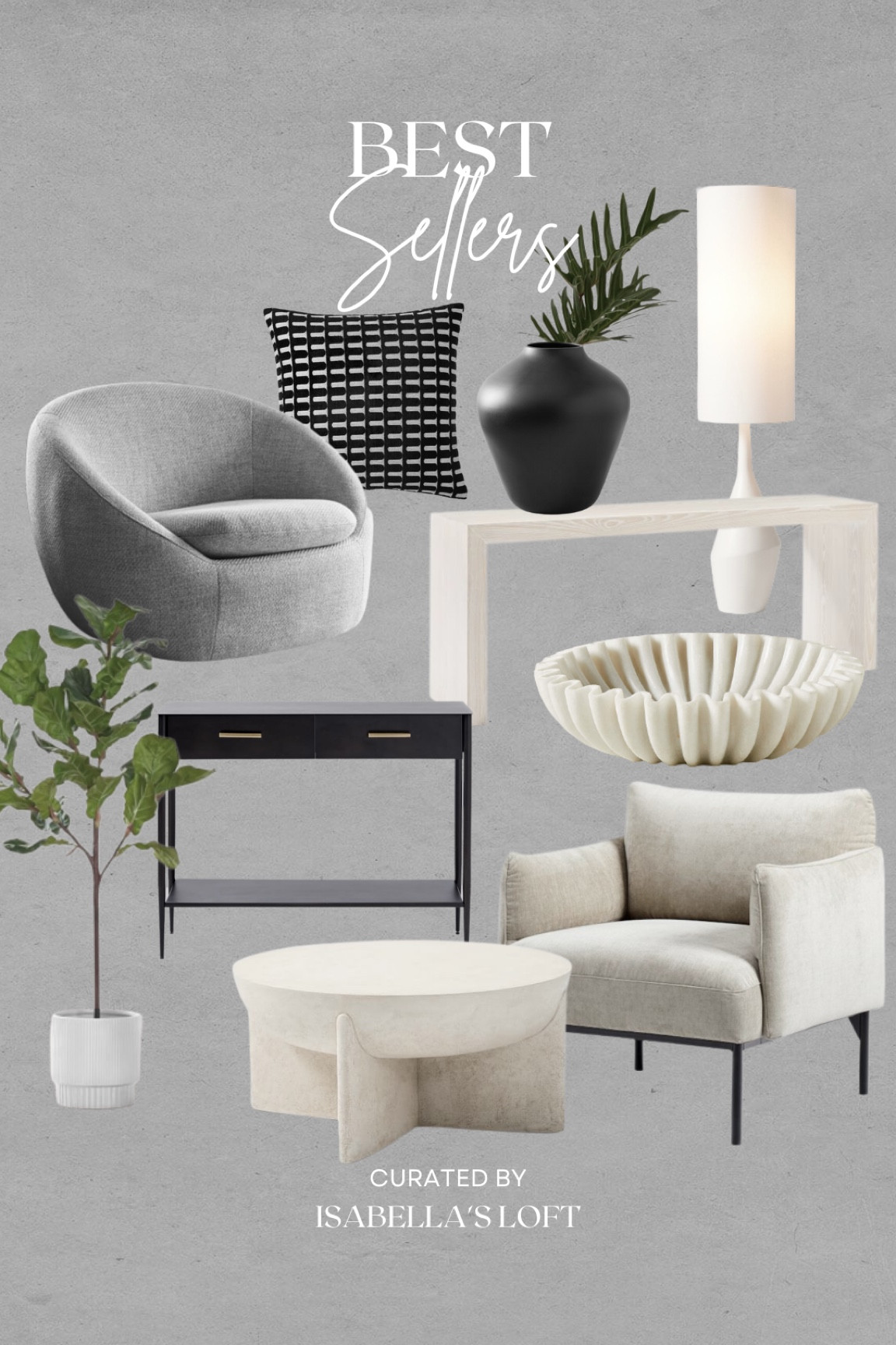 Best Sellers

Media Console, Living Home Furniture, Bedroom Furniture, stand, cane bed, cane furniture, floor mirror, arched mirror, cabinet, home decor, modern decor, mid century modern, kitchen pendant lighting, unique lighting, Console Table, Restoration Hardware Inspired, ceiling lighting, black light, brass decor, black furniture, modern glam, entryway, living room, kitchen, bar stools, throw pillows, wall decor, accent chair, dining room, home decor, rug, coffee table

#LTKhome #LTKFind #LTKfamily