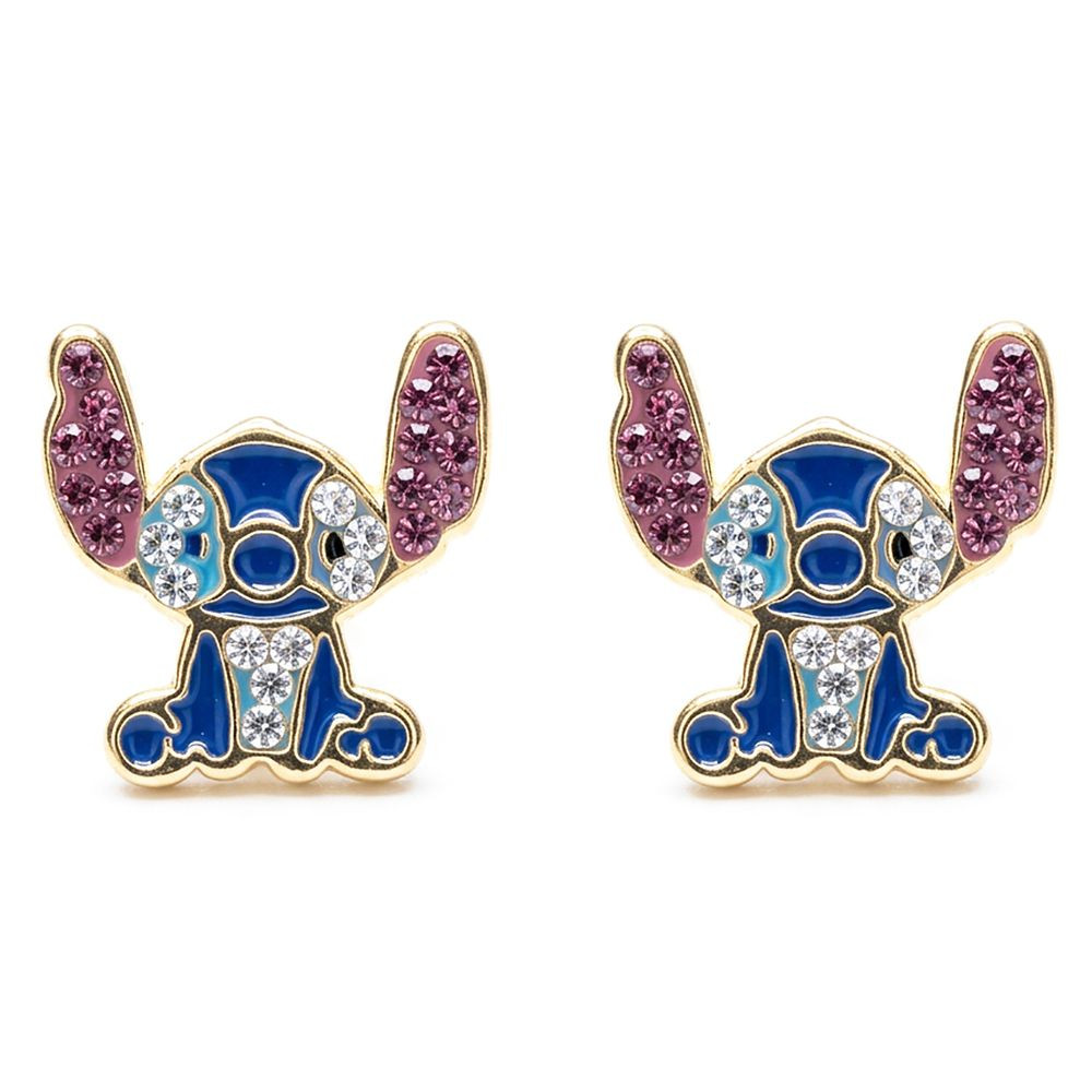 Stitch Stud Earrings by Arribas \u2013 Lilo & Stitch | Disney Store
