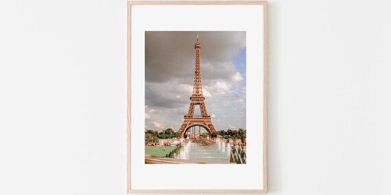 Eiffel Tower Print, Summer Photography, Paris France Print, Paris Wall Decor, Travel Photography ... | Etsy (US)
