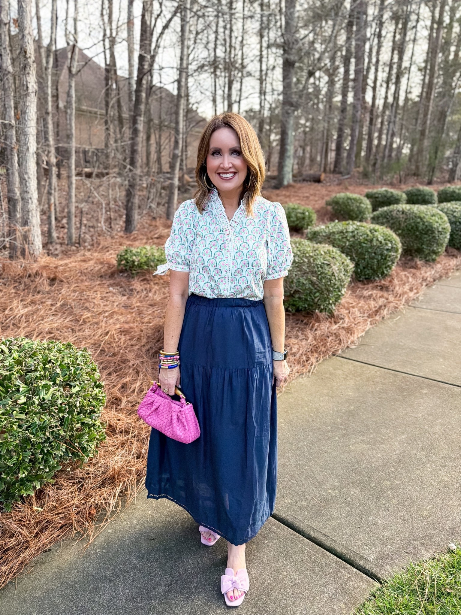 Top & skirt both run true to size 

Use code SPRING20 at checkout to save 20% at Mary Square through 2/28

#LTKWorkwear #LTKootd #LTKOver40