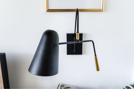 Nothing better than a bedside swing arm sconce!

Black sconce, bedside sconce 

#LTKstyletip #LTKhome