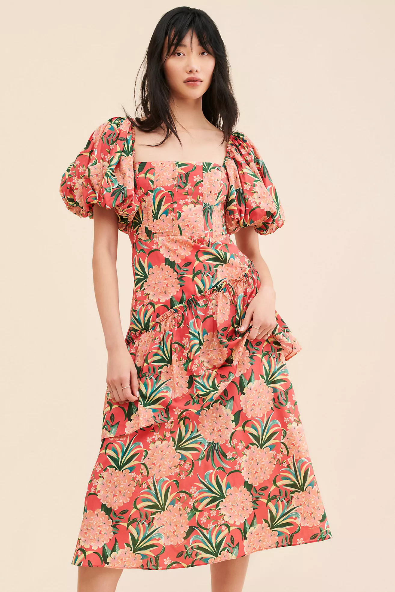 FARM Rio Pineapple Bloom Dress | Anthropologie (US)