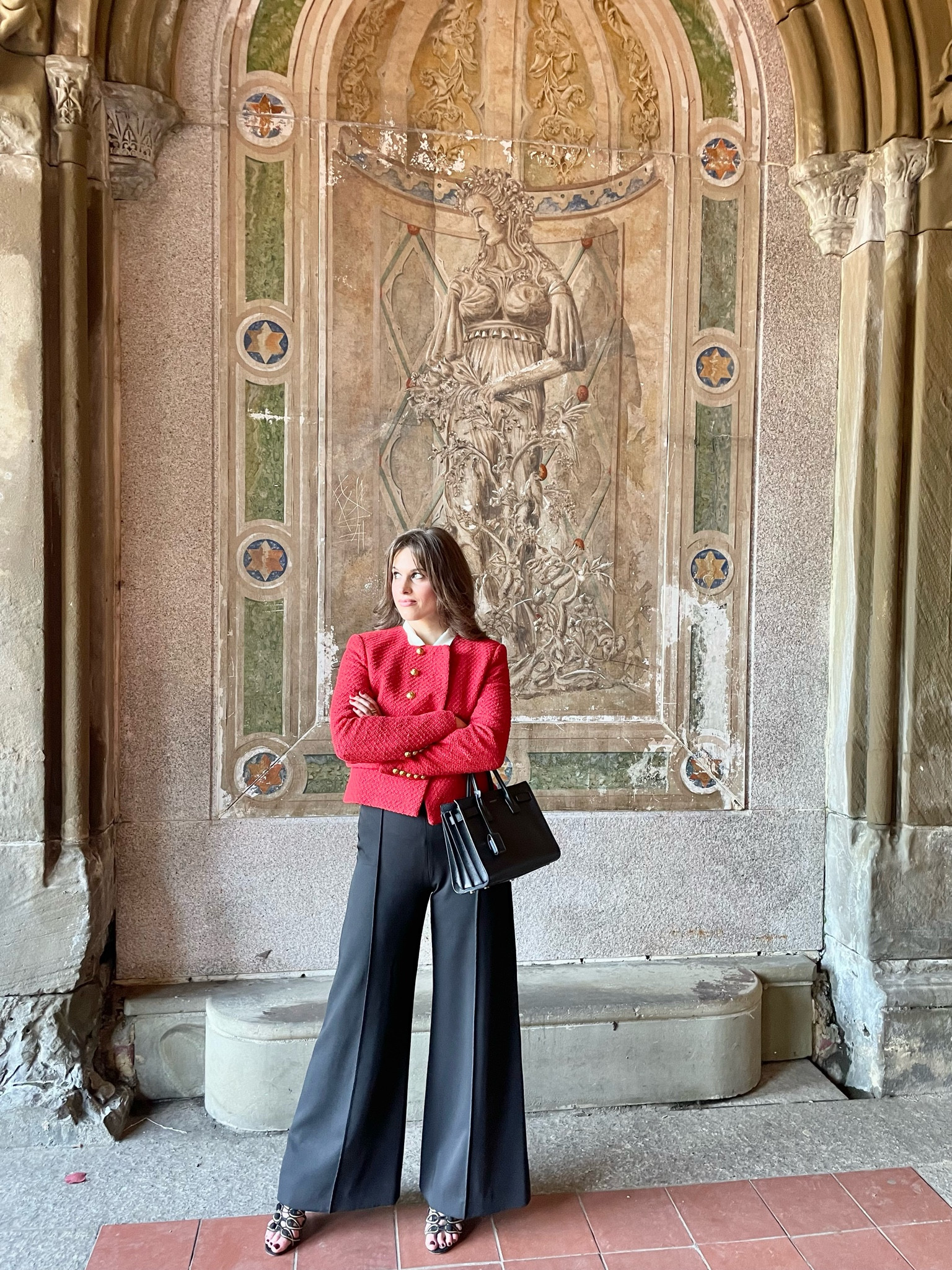 Fall outfits! Wondering what to wear to work this fall to incorporate Fall’s top trends? We adore this red Veronica Beard jacket paired with wide leg pants for work! #veronicabeard #workwear #blazer #falloutfit #falloutfits 

#LTKstyletip #LTKSeasonal #LTKworkwear