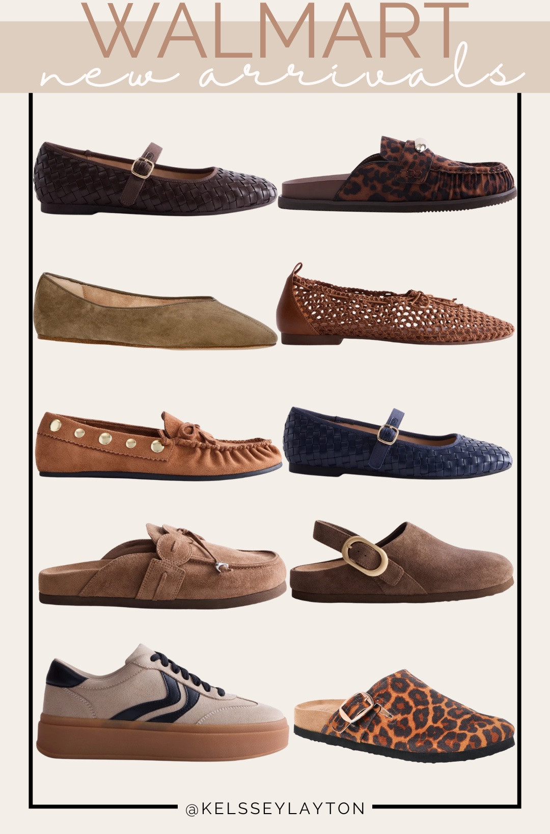 Walmart new arrival, fall flats

#LTKootd