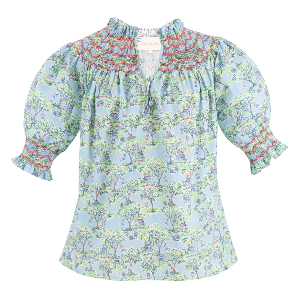 Women's Alice Shirt - School Print | Dondolo