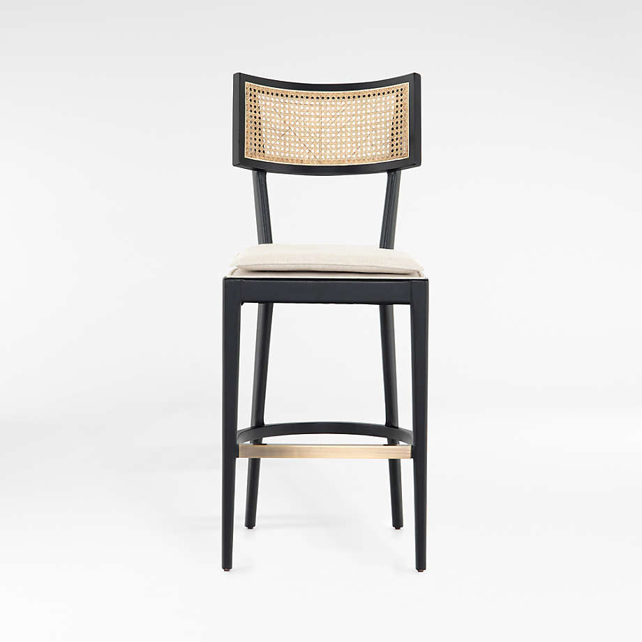 Libby Natural Cane Counter Stool + Reviews | Crate & Barrel | Crate & Barrel