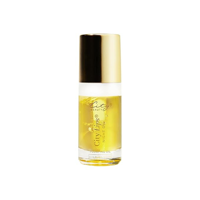 City Beauty City Lips Night Oil - Plump, Hydrate, Restore - Anti-Aging Lip Treatment - Plumping L... | Amazon (US)