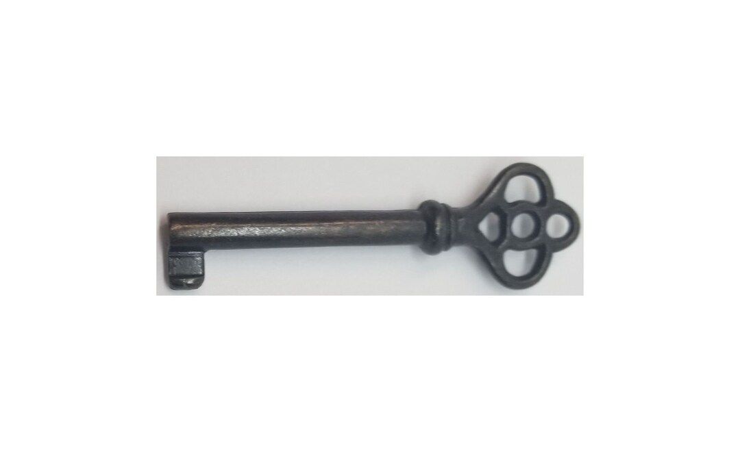 Antique Brass Key Skeleton Lock Vintage Old Fancy Chrome - Etsy | Etsy (US)
