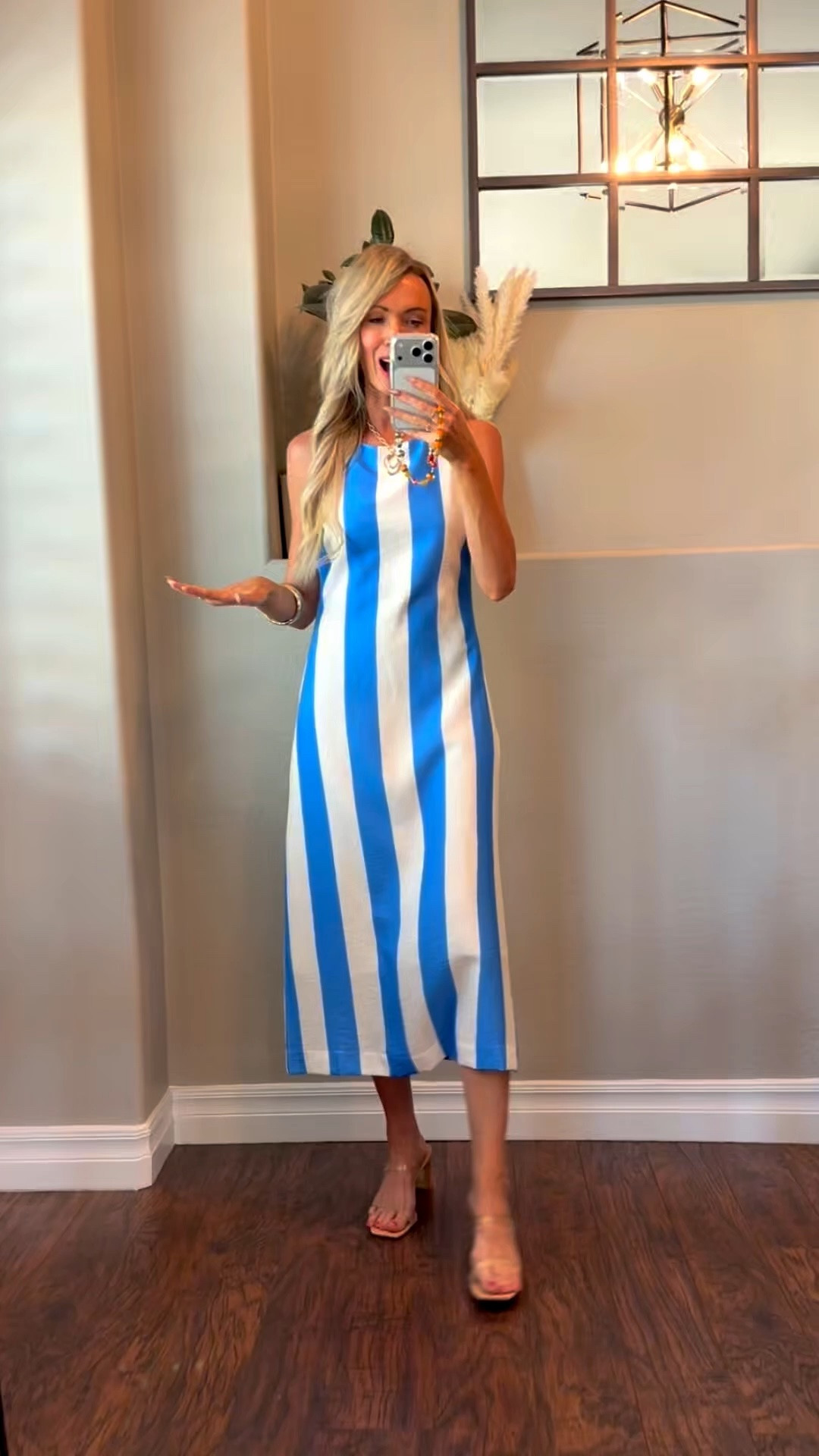 For the caption on the reel:
Summer Outfits! 
Use my code TRACY15 for 15% off.
#summeroutfits #weekendoutfits #vacationoutfits #ad
@shopavara