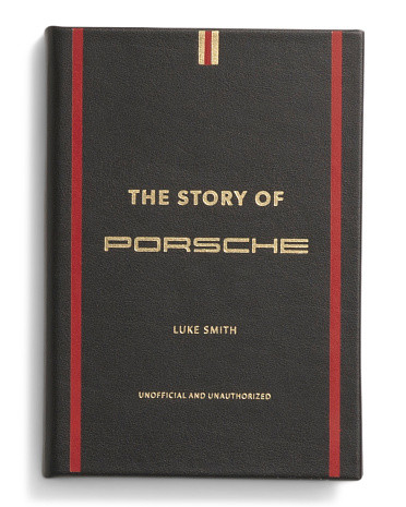 The Story Of Porsche Collection Luxe Leather Bound Book | TJ Maxx