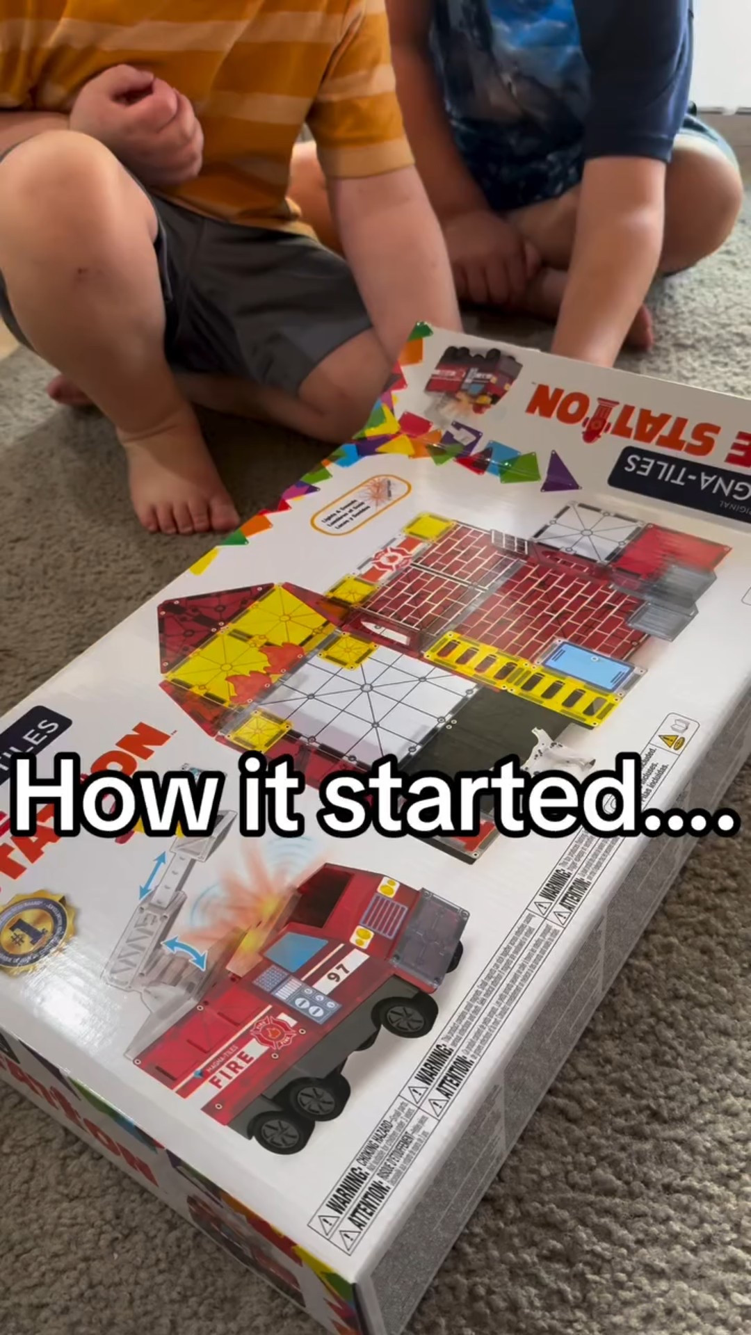 It started with the boys with our new MAGNA-TILES and ended with them combining all of their sets to make an epic town

#handsonlearning #MAGNATILES #independentplay #siblingplay #sayyes #boymom #brothers #brotherlife #boymomlife #pretendplay



#LTKFamily #LTKKids