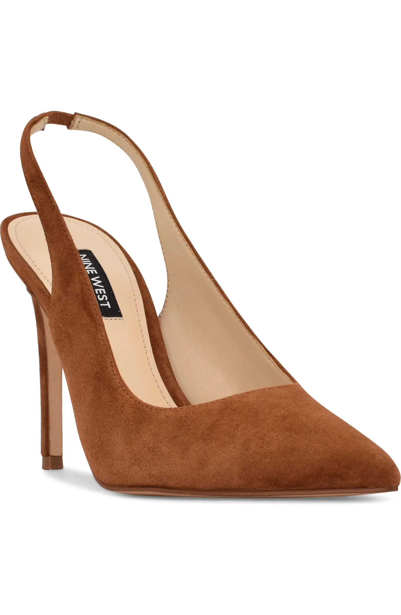 Nine West Feather Slingback Pump (Women) | Nordstrom | Nordstrom