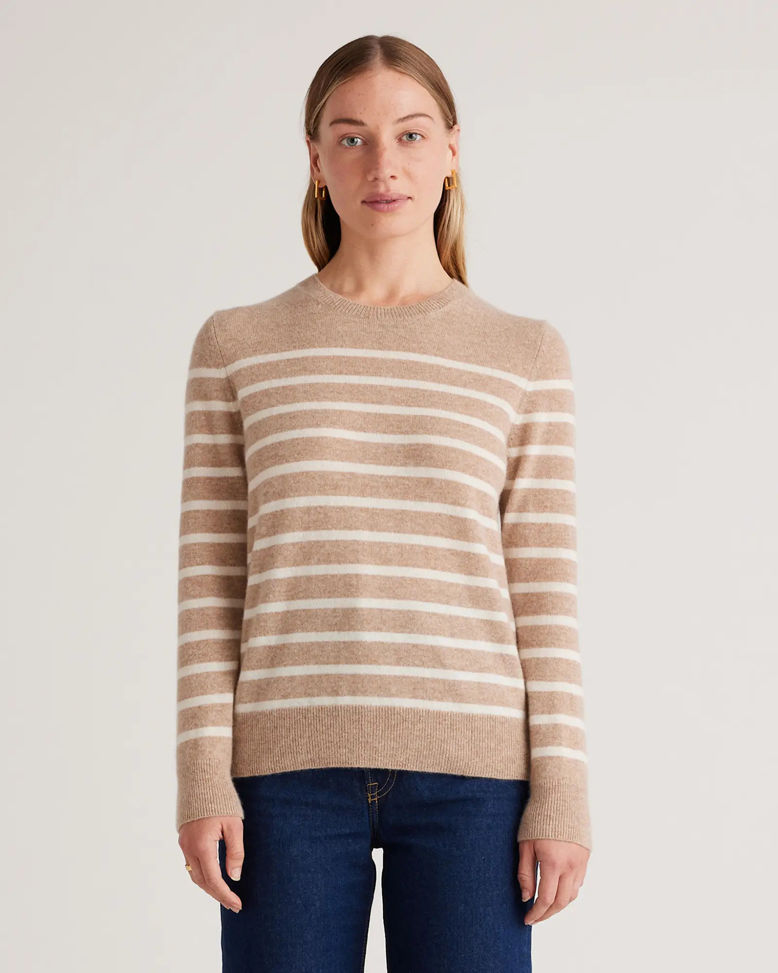 Lightweight Mongolian Cashmere Crewneck Sweater | Quince