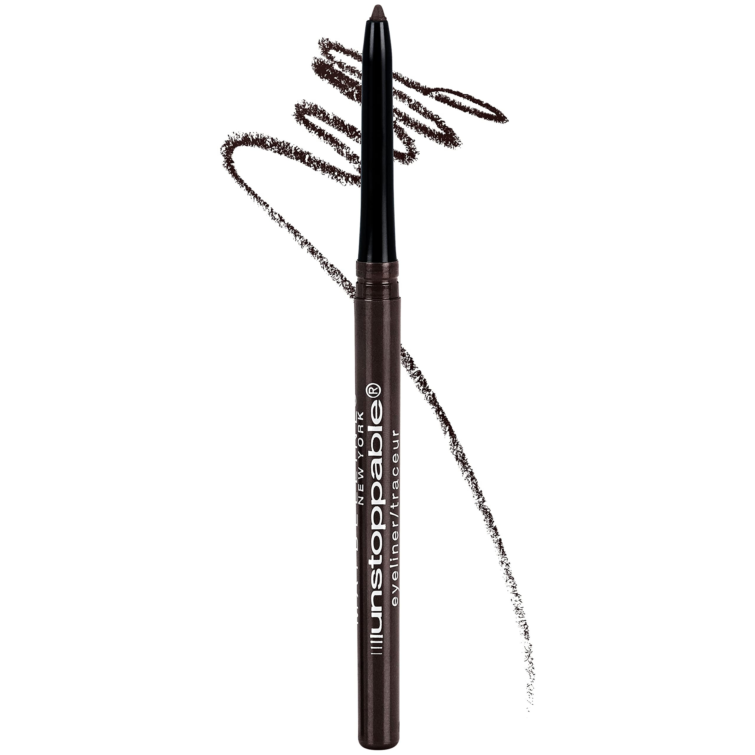 Maybelline Unstoppable Waterproof Mechanical Brown Eyeliner Pencil, Easy to Apply, Smooth Glide, ... | Amazon (US)