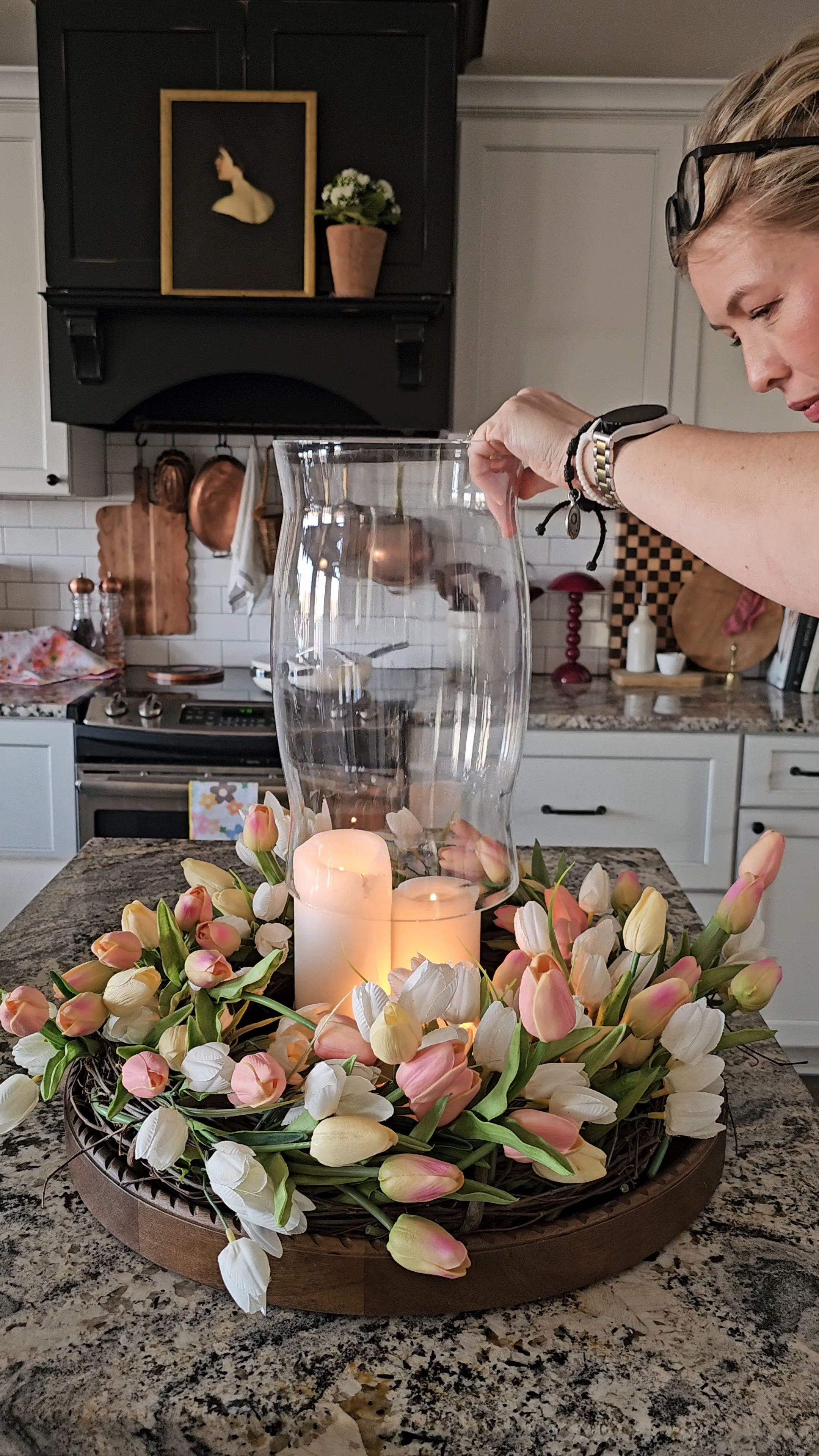 The easiest Spring Centerpiece. You probably have these things laying around 

#LTKSeasonal #LTKHome #LTKOver40