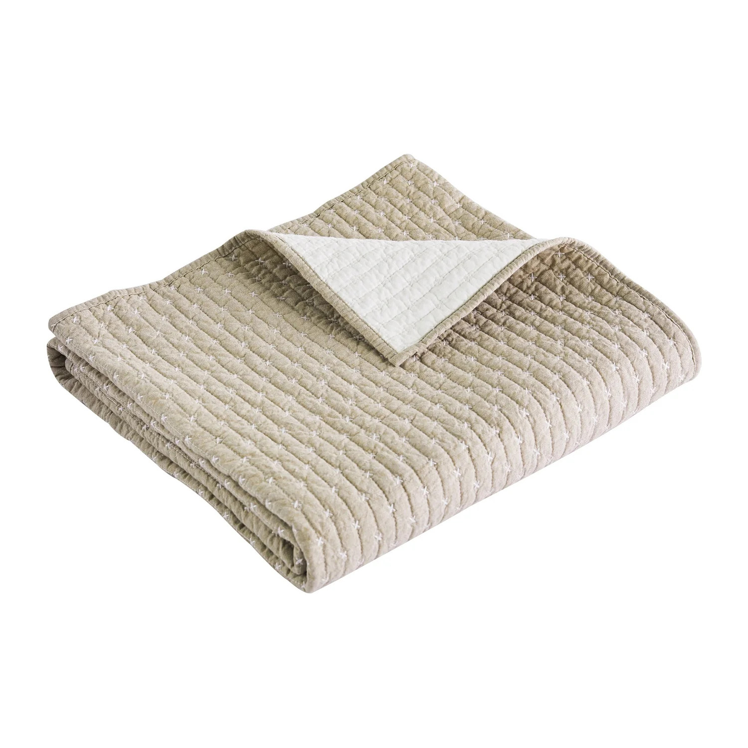 Cross Stitch Quilted Throw | Levtex Home
