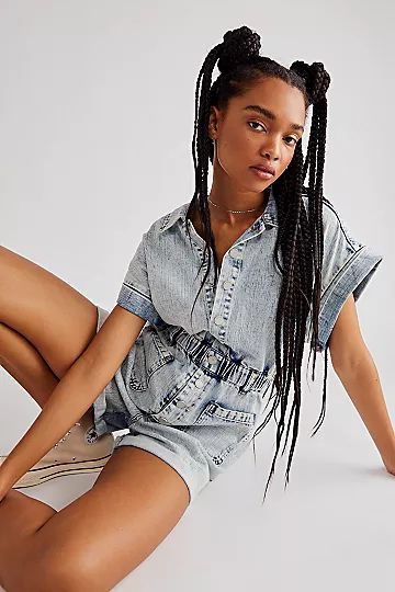 Time Zone Romper | Free People (Global - UK&FR Excluded)