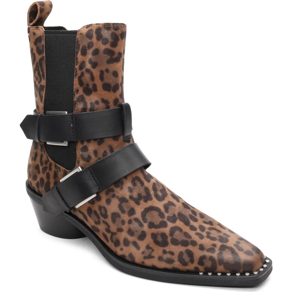 Ash Heron Chelsea Boot in Wild Brown/Black at Nordstrom, Size 11Us | Nordstrom