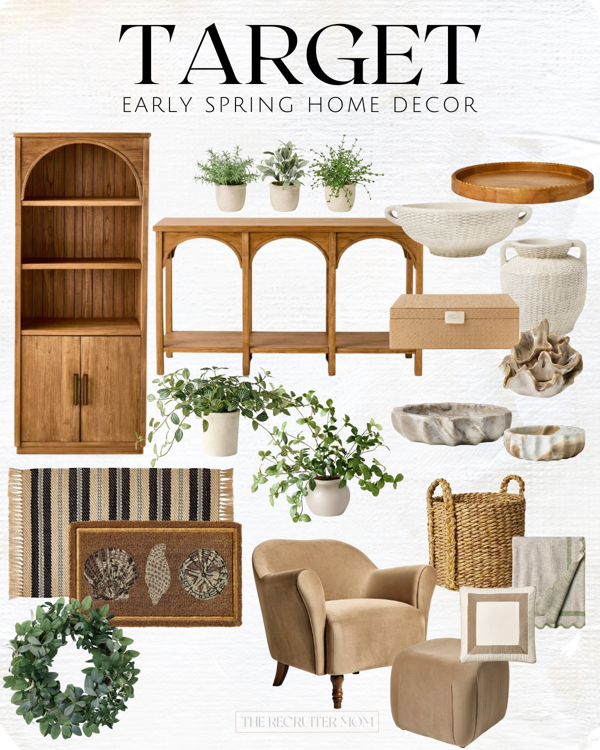 Target Spring 2025 new home decor - loving all the accessories and rich woods with a neutral coastal feel  

 #LTKHome