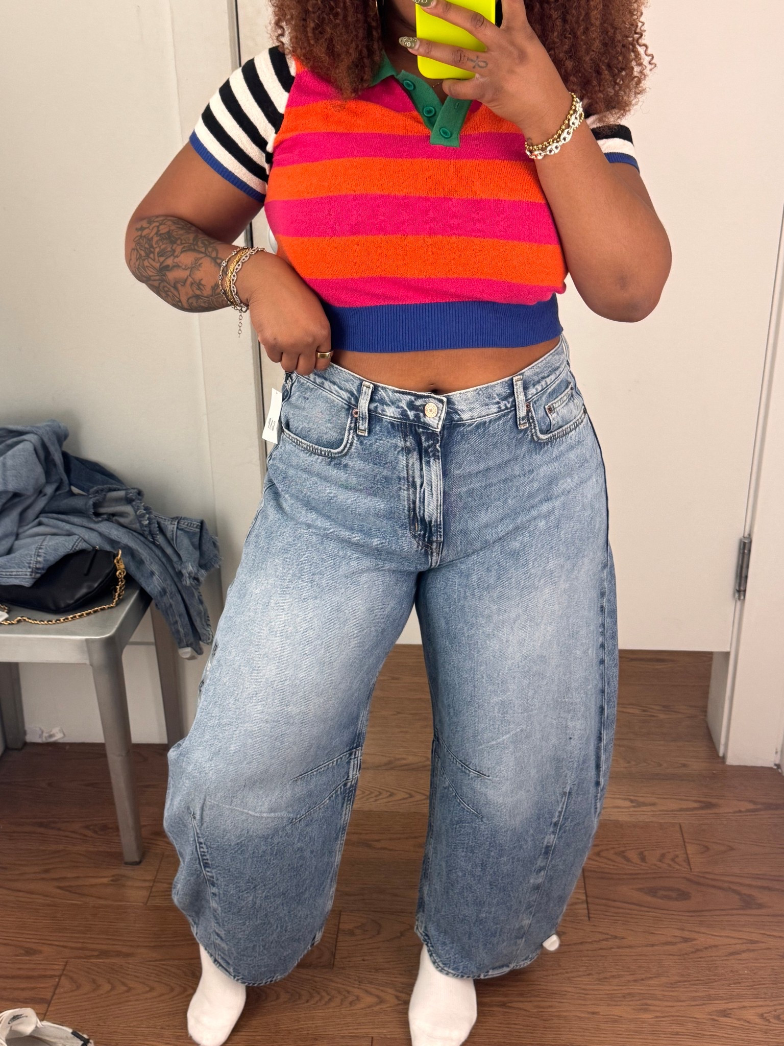 These UltraSoft Barrel Leg jeans are so comfy! 

#LTKFindsUnder100 #LTKStyleTip #LTKMidsize