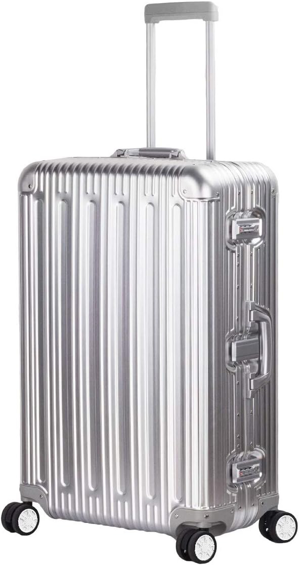 TRAVELKING All Aluminum Luggage Zipperless Hard Shell Suitcase with TSA Lock Spinner Wheels Light... | Amazon (US)