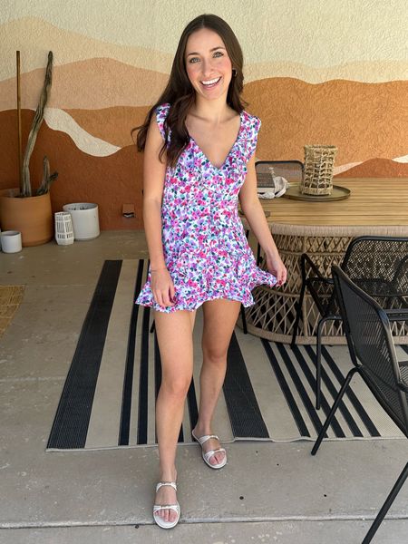 Outfit #3 of the day! Rompers are a hit or miss for me and this one is soooo cute!! Obsessed with the colors and fit of this! 

#LTKBeauty #LTKU #LTKStyleTip