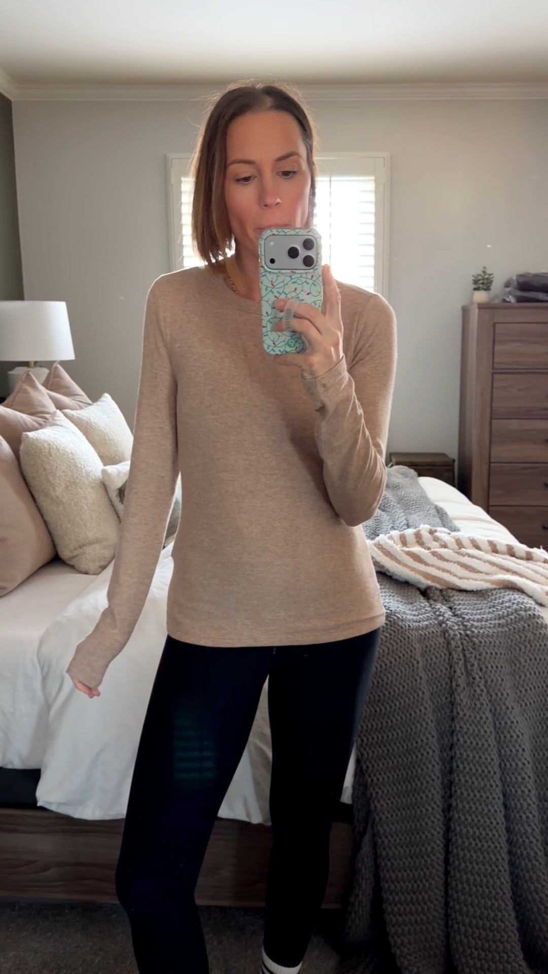 This new Lounge collection from Abercrombie is INCREDIBLY soft!! It will be the best cozy layer all winter long (and for early spring and fall too with a vest layered over it). Definitely want more of this collection!!

#LTKootd #LTKSaleAlert